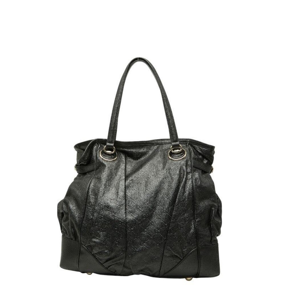 Gucci Guccissima Tote Bag Black